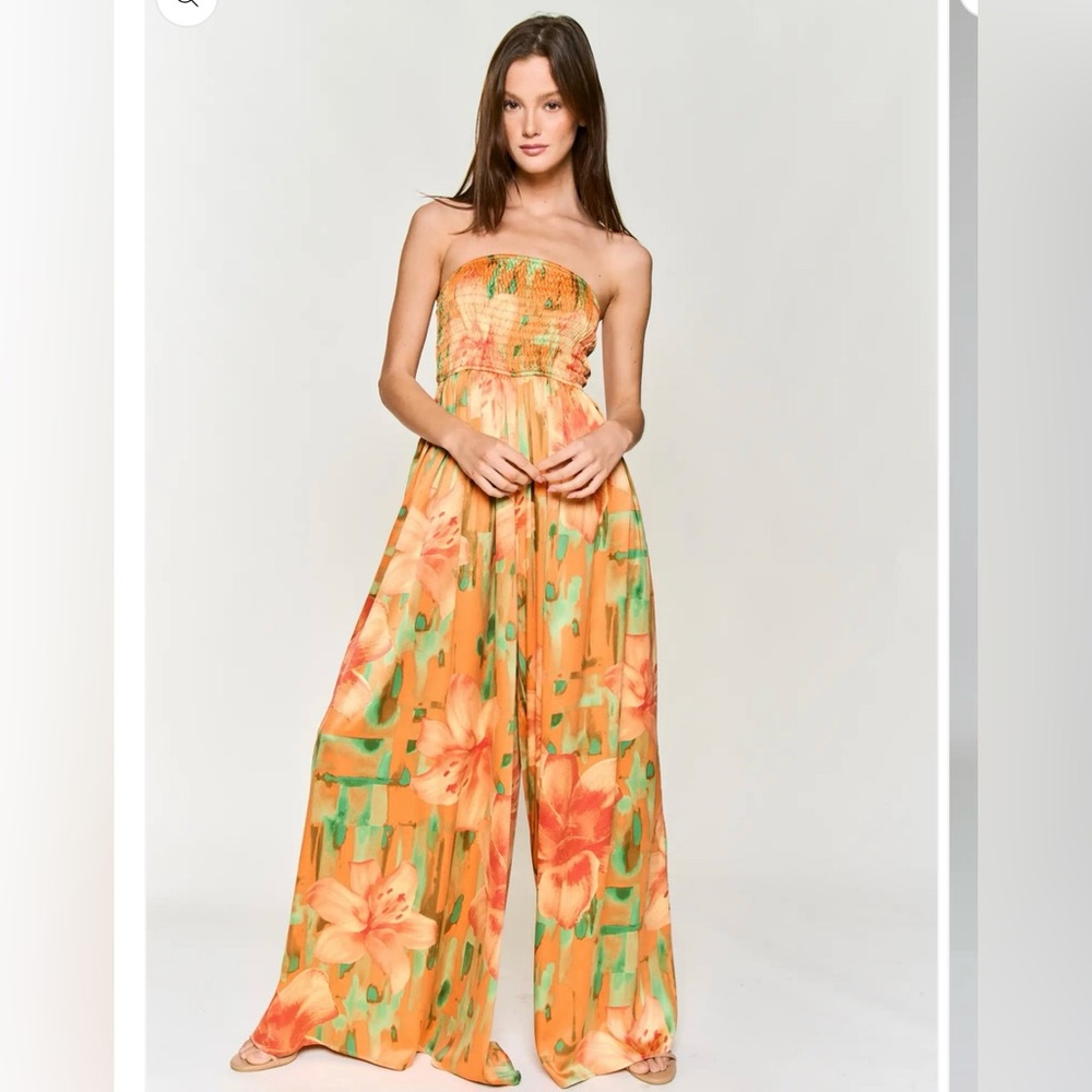 Strapless Jumpsuit